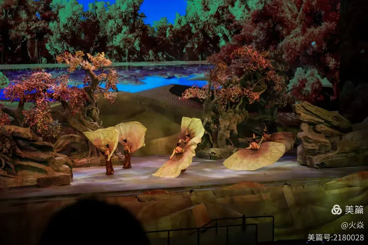 16送花打赏王德佑旅途虽远,但看到《骆驼传奇》的表演还是